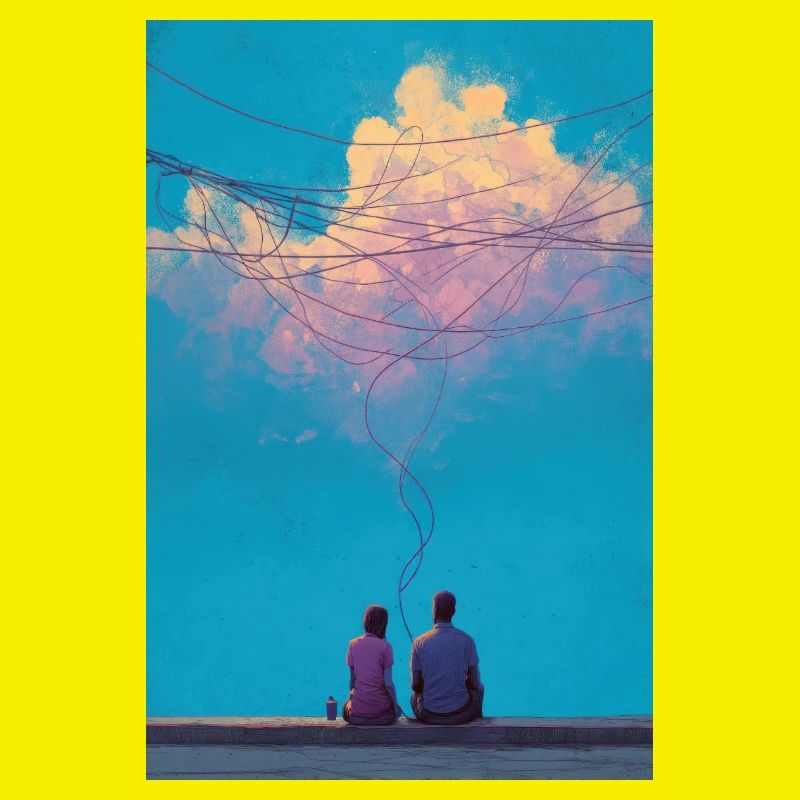 Fils du ciel et deux figures