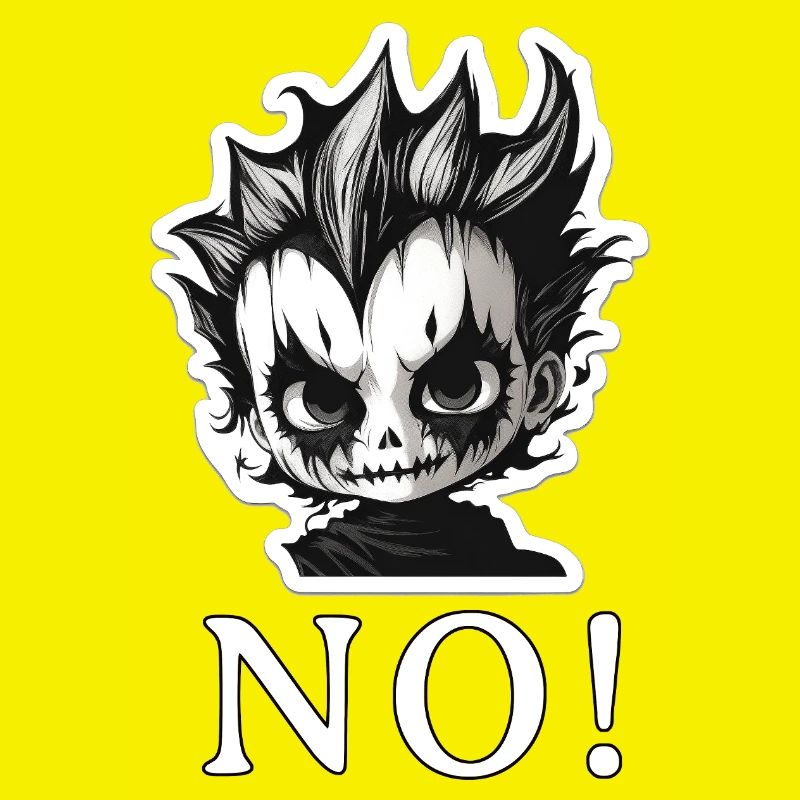 Mohawk Punk Skull NON - NON