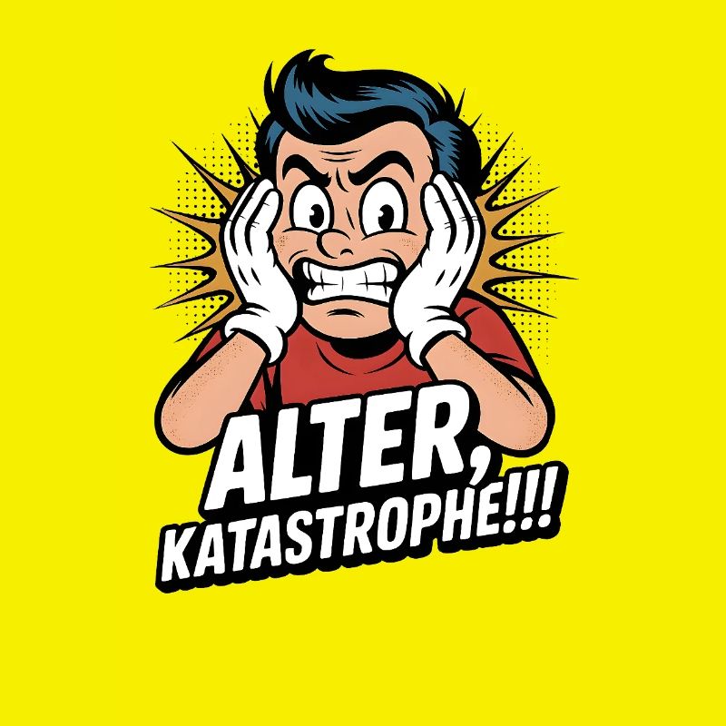 Alter, Katastrophe Facepalm