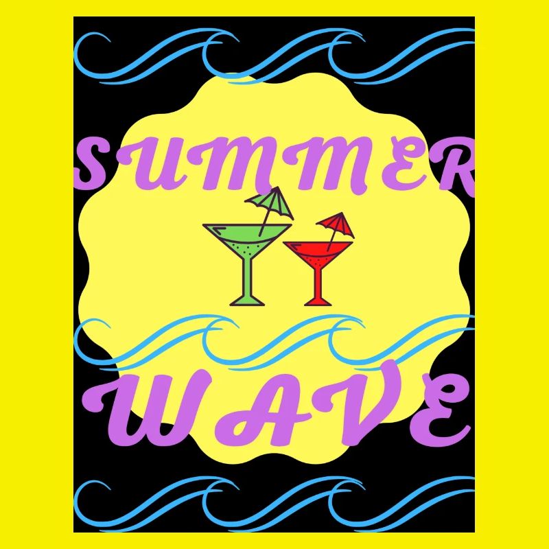 Summer Wave Design Cool