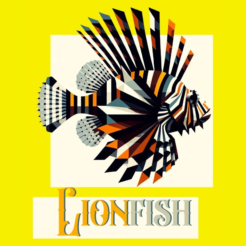 Geometric lionfish