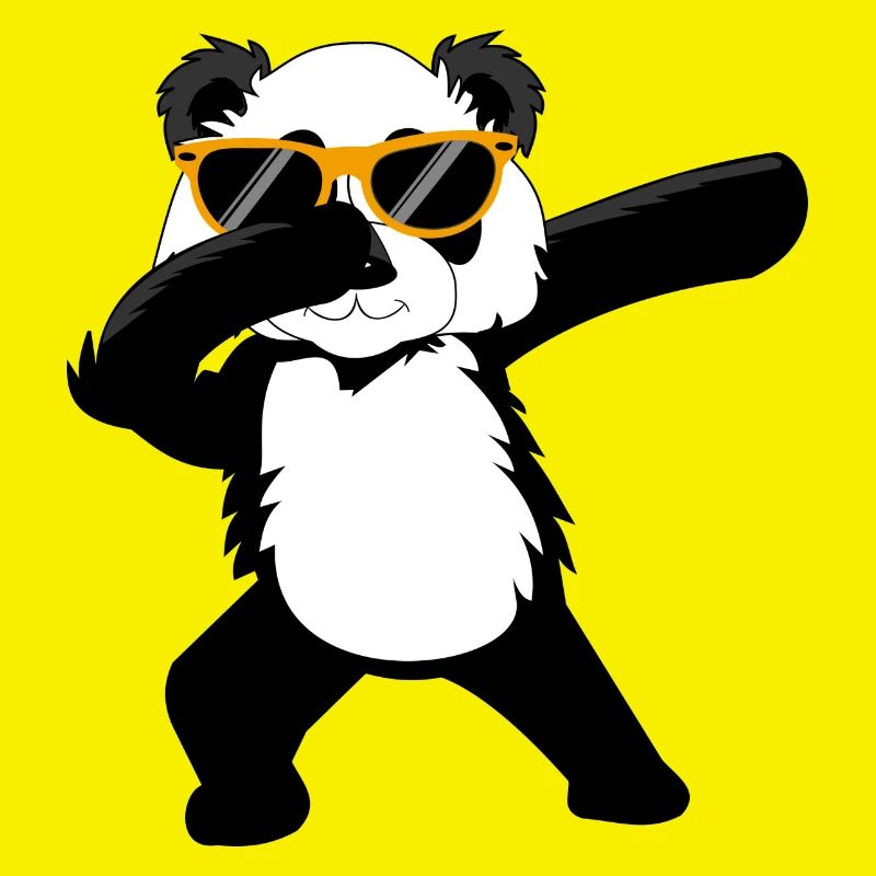 Panda Bear Dabbing Dab Dance Gift