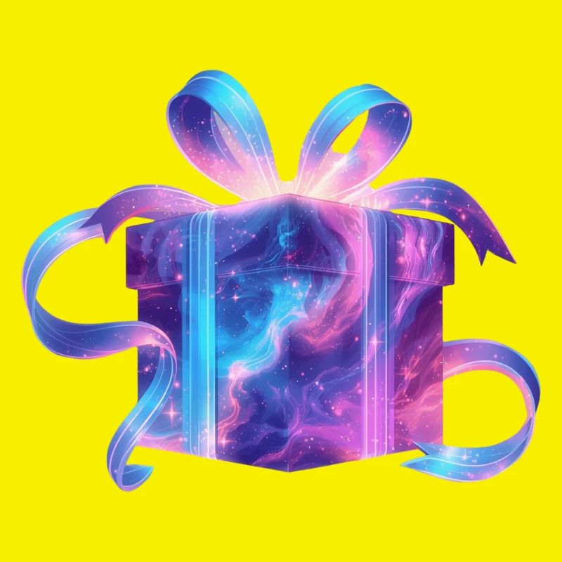 Ätherisches Galaxiegeschenk