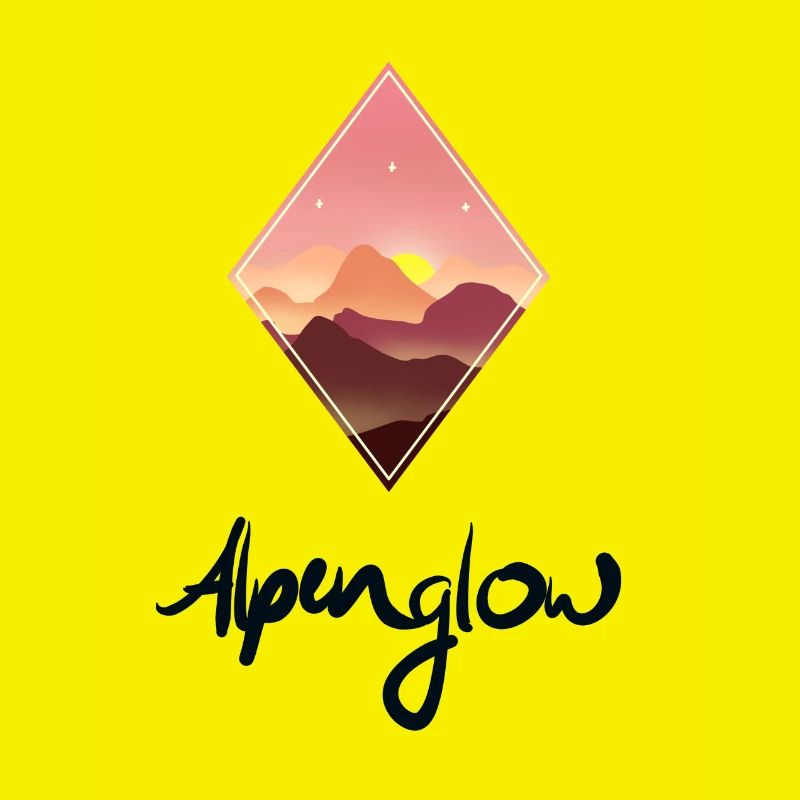 Alpenglow sunset