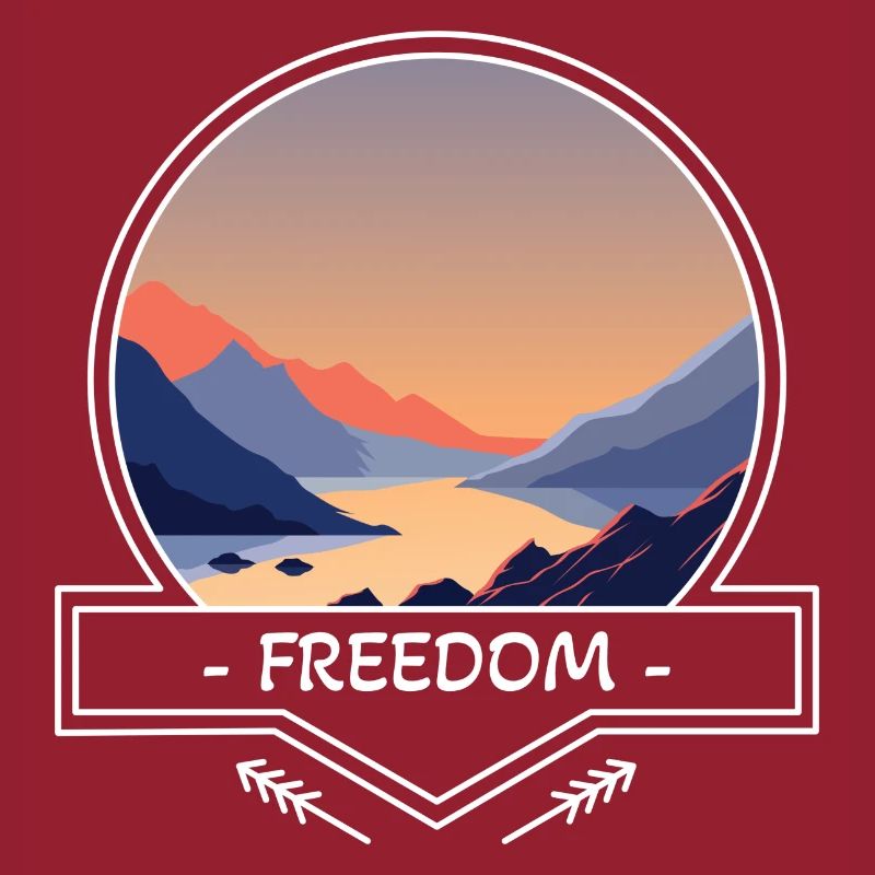 Freedom - Mountains and Water