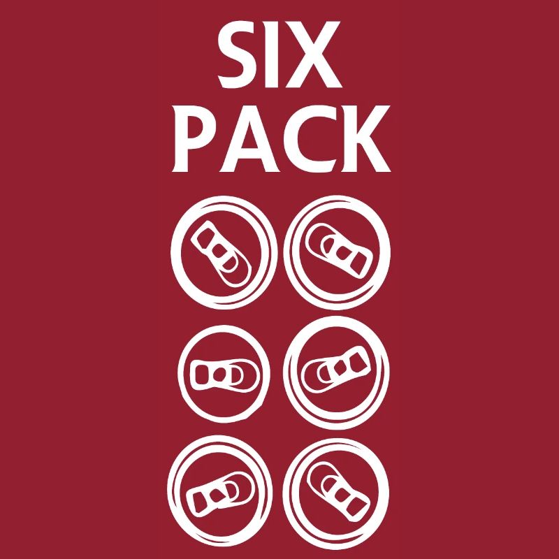 Six Pack Bier lustig