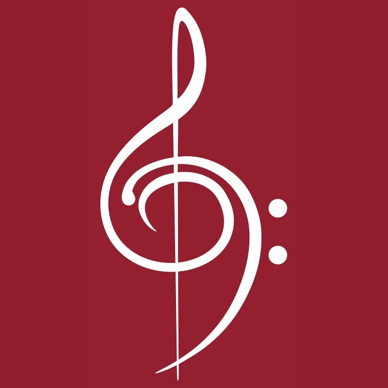 Clé de musique note mélodie note de musique basse