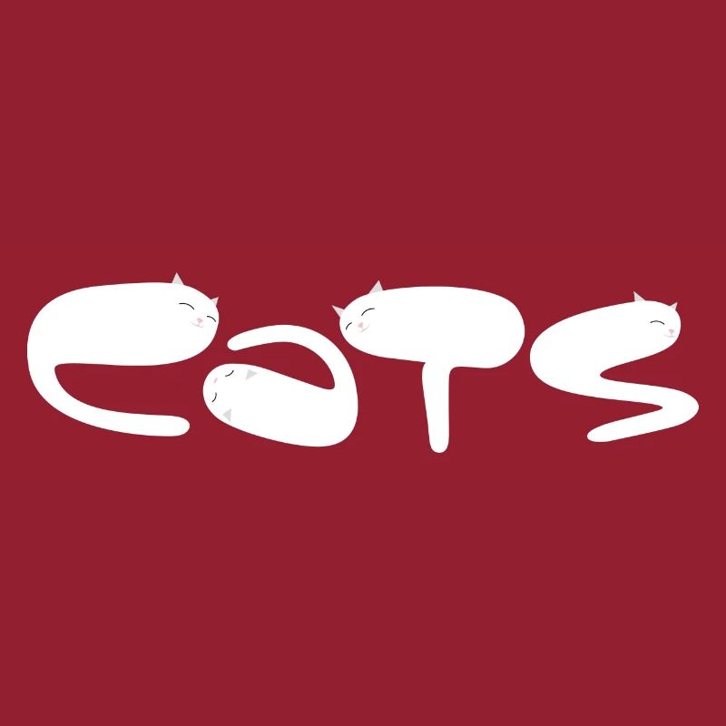 CATS Type Bubble Letters