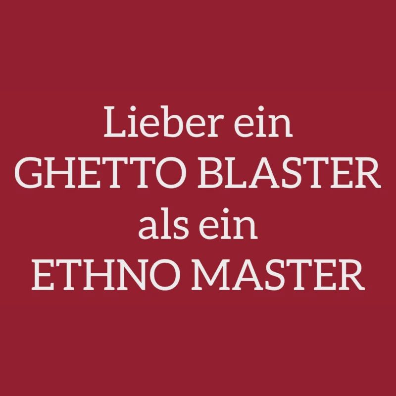 EthnoMaster Ghetto Blaster