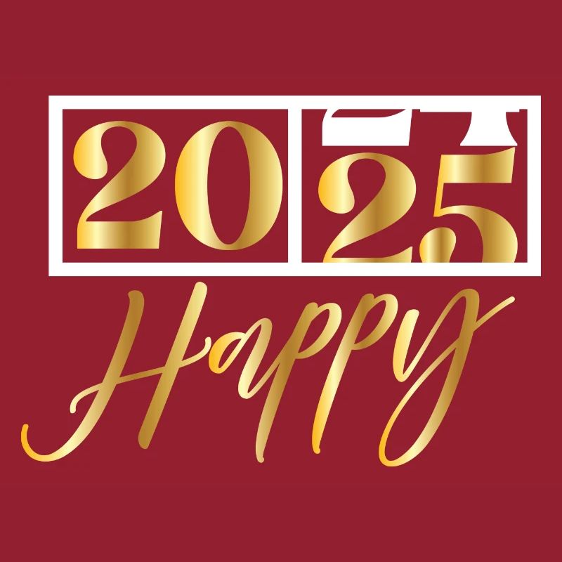 2025 Happy – Funny New Year's Eve Design