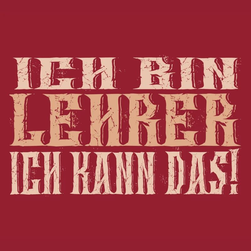 Ich bin Lehrer