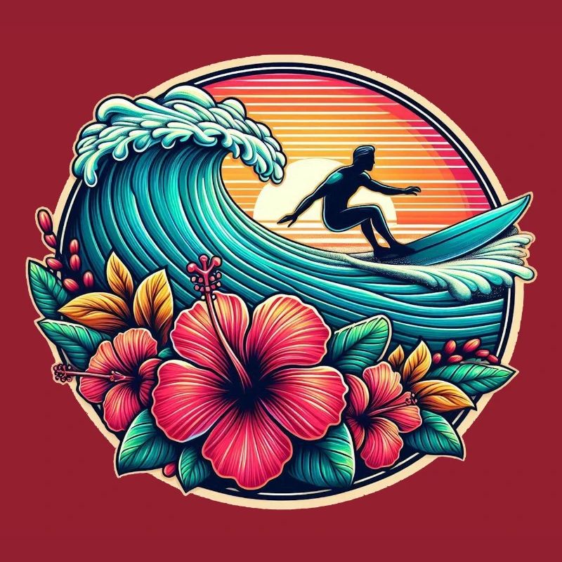 Logo du surfeur 2