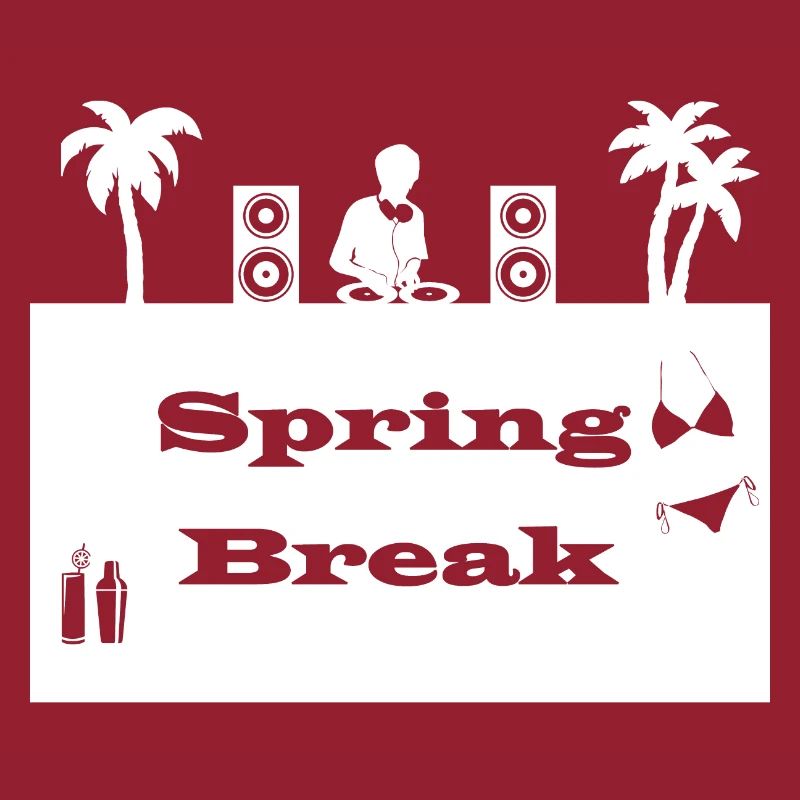 spring break blanc