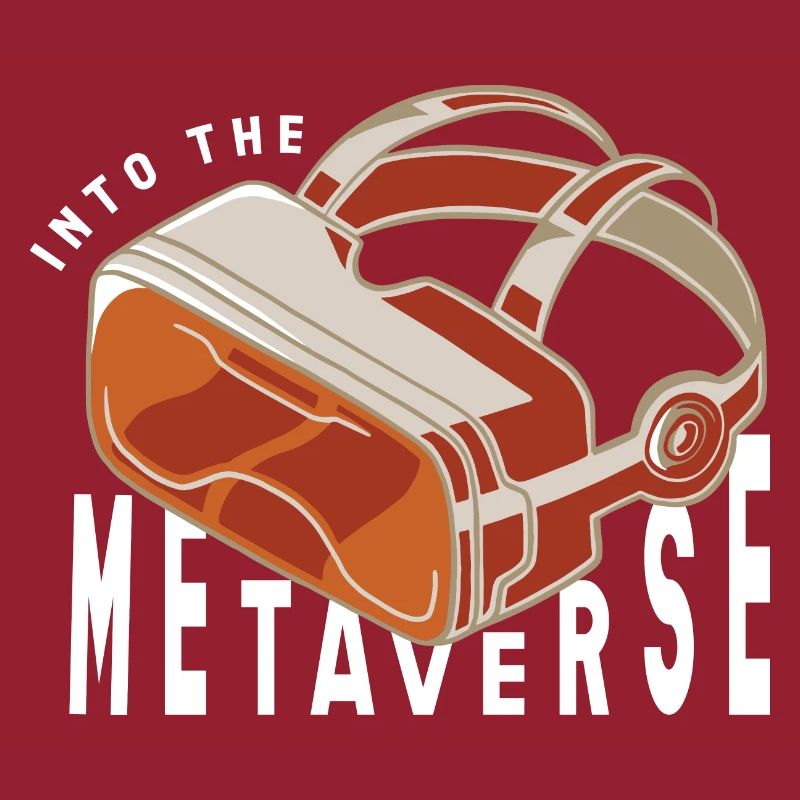 Metaverse NFT Computer Gamer Internet Nerd PC Bloc