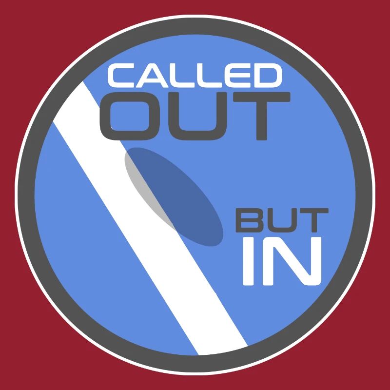 called out but in blue