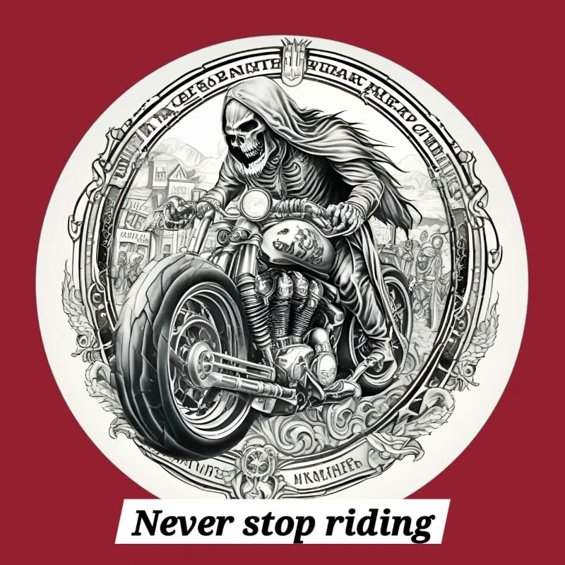 Never stop riding