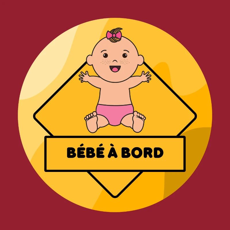 bébé à bord (pied)