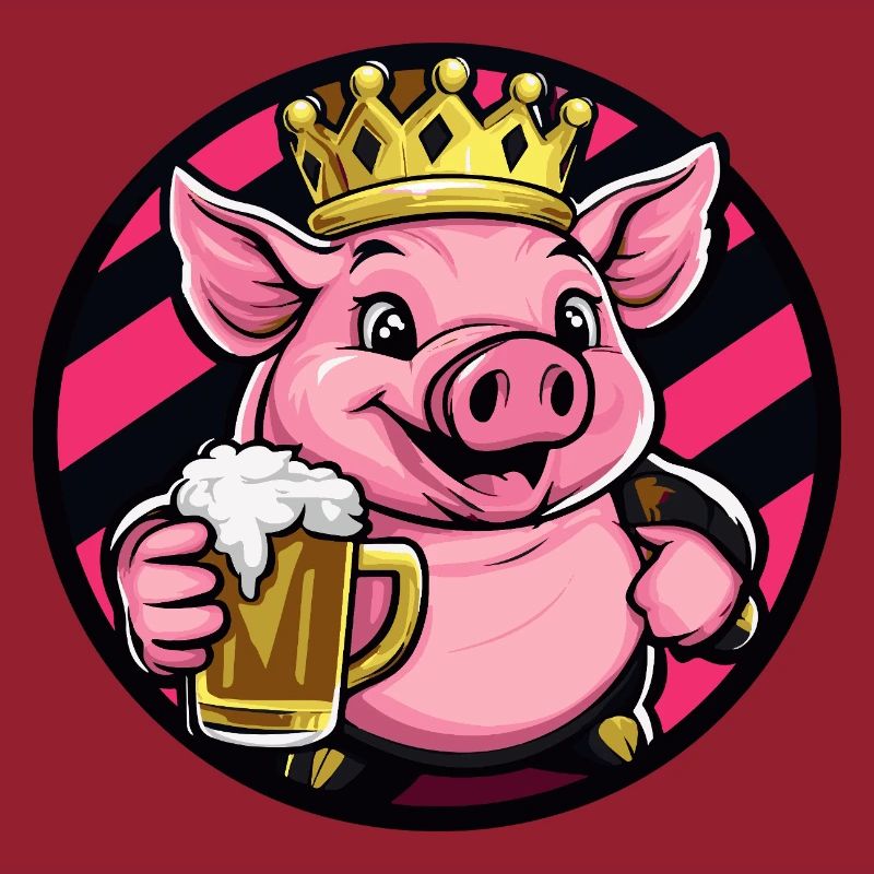 Schwein Bier