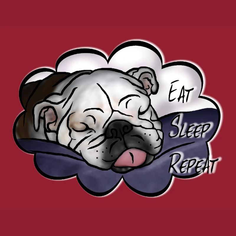 Manger Dormir Répéter Bulldog