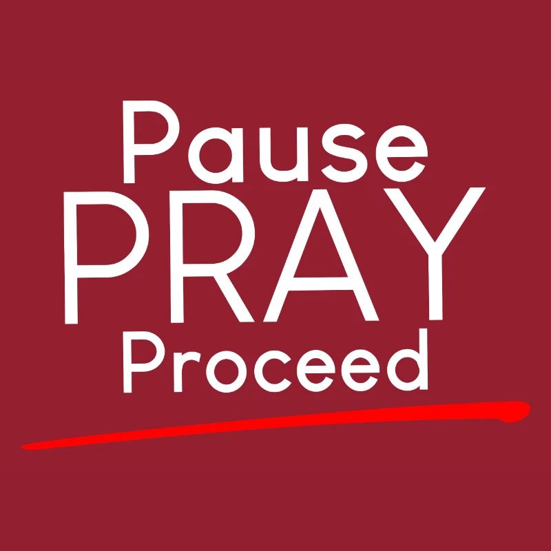 Pause Priez Procéder 4