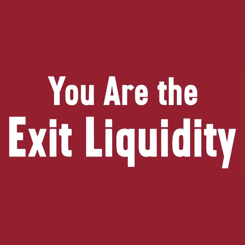 Sie sind das Exit-Liquiditäts-Krypto-Meme