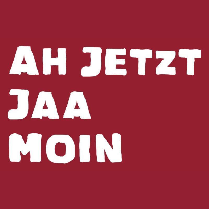 moin Moin North German Dialect Saying Gift