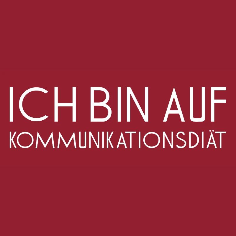 Kommunikationsdiät Spruch