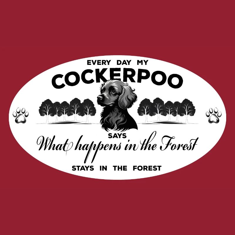 Cockerpoo - Fun Design