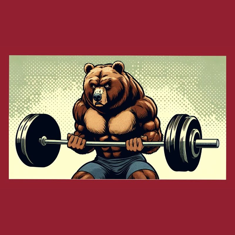 CurlBear – Der Hantel-Champion