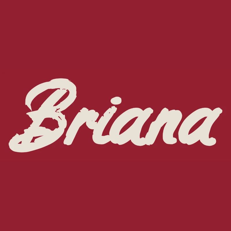 Briana Naming Name Tag Name Day