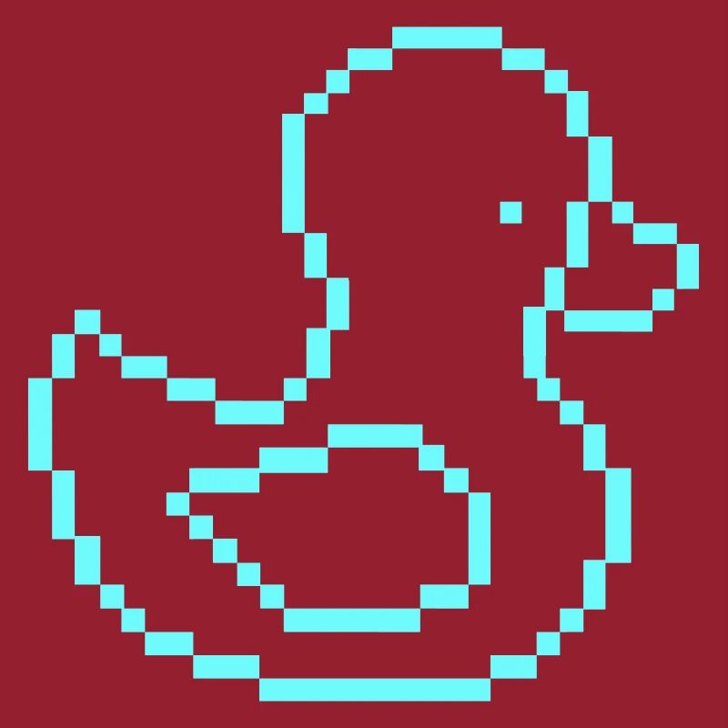 Canard de pixels 1
