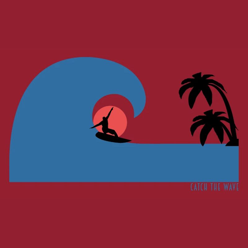 CATCH THE WAVE SURFER