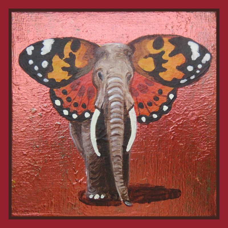 Schmetterling-Elefant