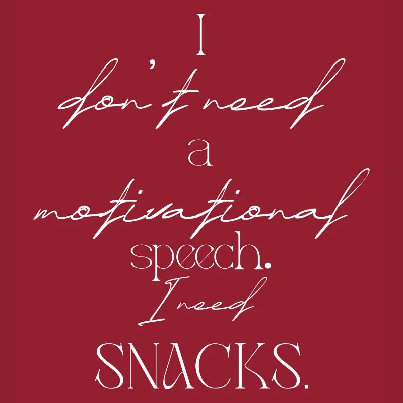 Snack First – A Relatable Mantra