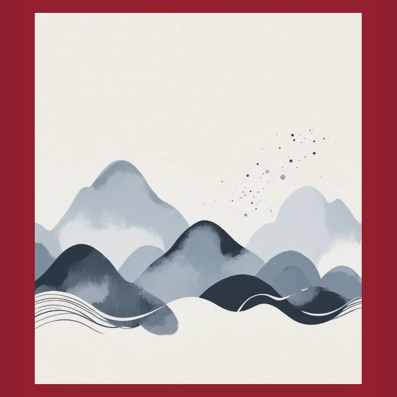 Abstrakte Berge