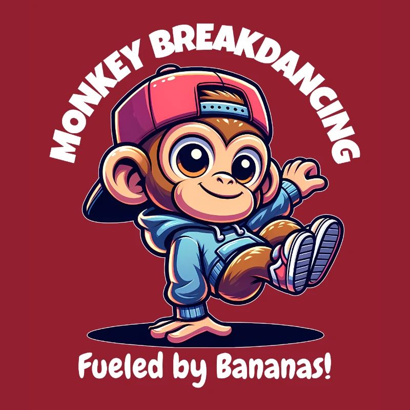 Affen-Breakdancer