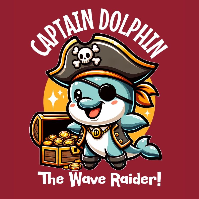 Pirate Dolphin Wave Raider
