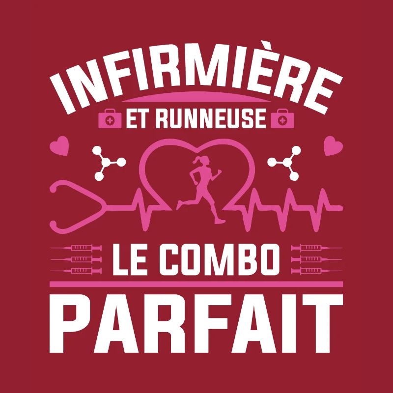 Infirmière Coureuse Runneuse Courir Running Cadeau