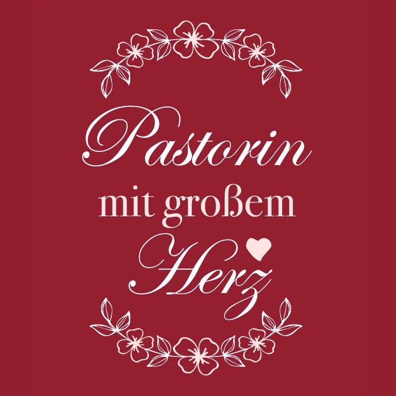 Geschenk Pastorin mit großem Herz