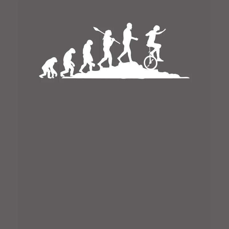 Evolution Einradfahrer