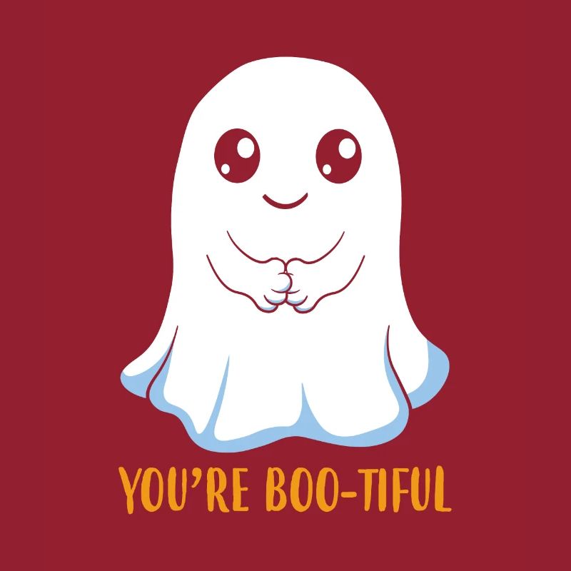 Tu es Boo Tiful Ghost Halloween