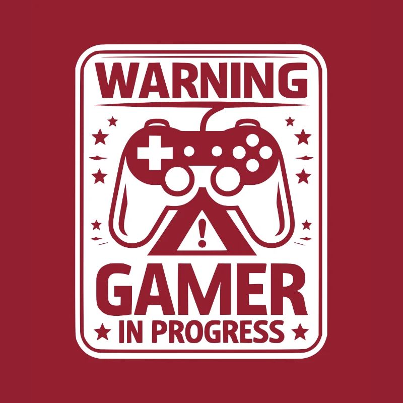 Warning Gamer in Progress