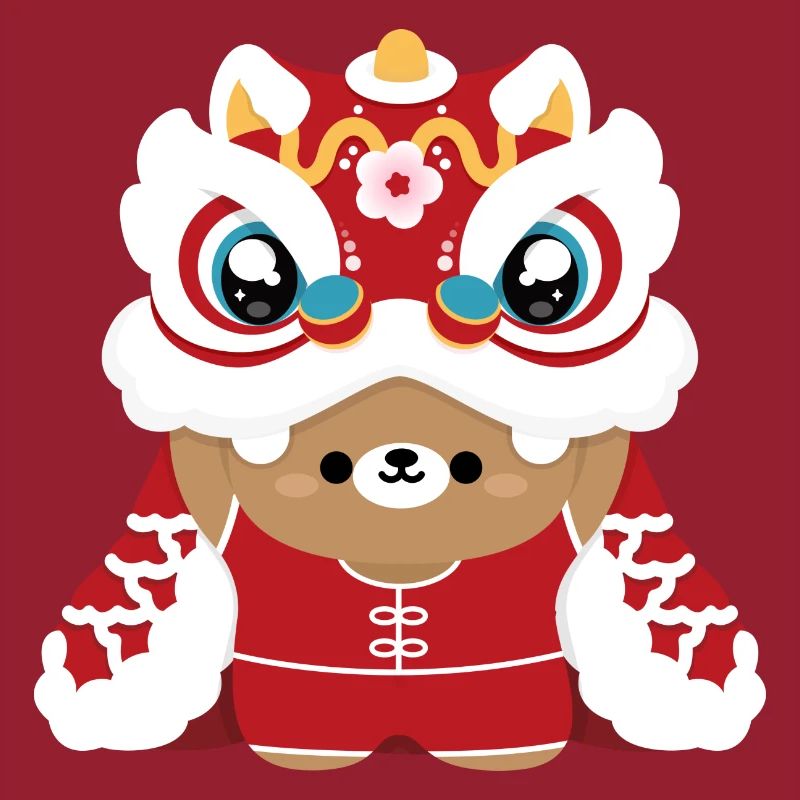 Nouvel An Chinois - Lion Danse Ours