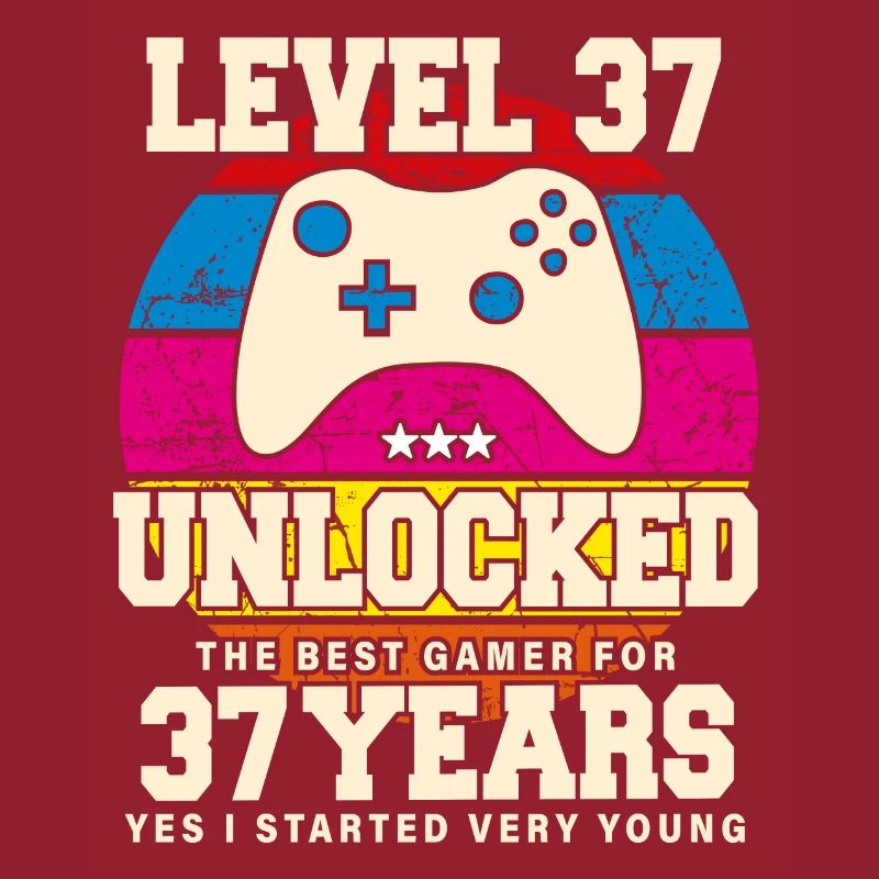 Original 1987 37 Years Old Level 37 Unlock