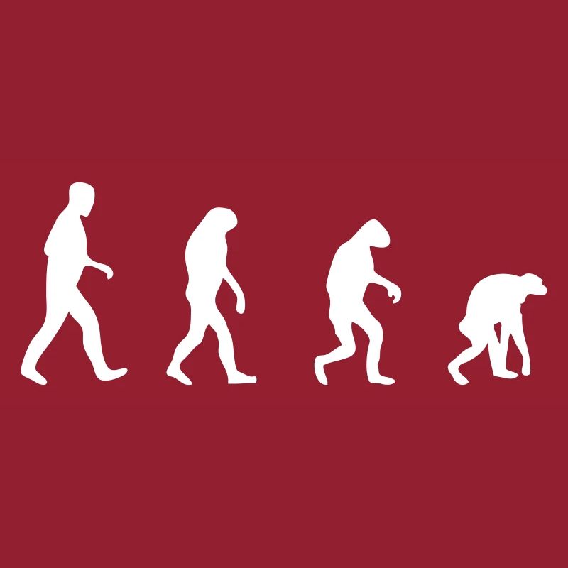evolution backwards