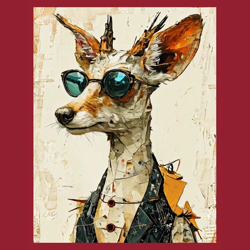 Fox in a suit