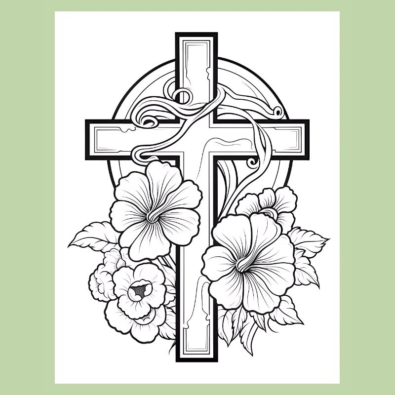 Gothic Tattoo Malvorlage Muster