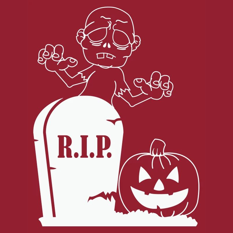 Rip Citrouille Zombie