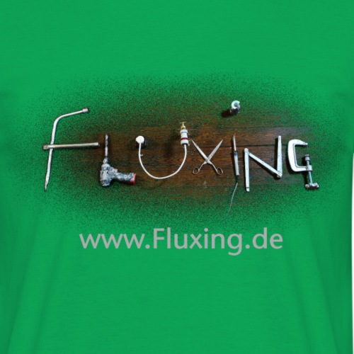 Fluxing de Logo - Männer T-Shirt