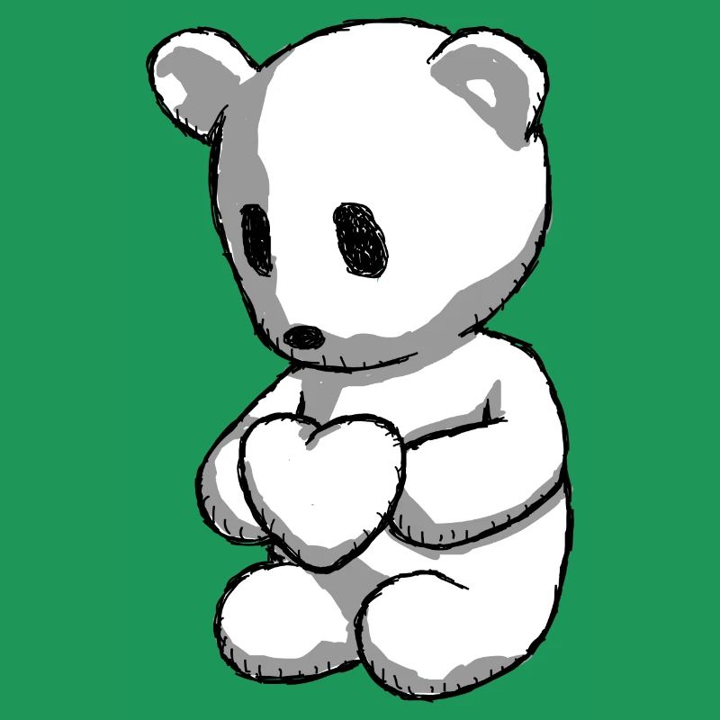Teddy mit Herz